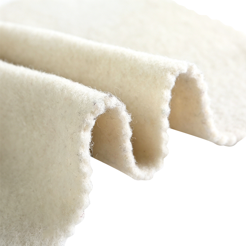 High Permeability White Non Woven Geotextile for Road Drainage