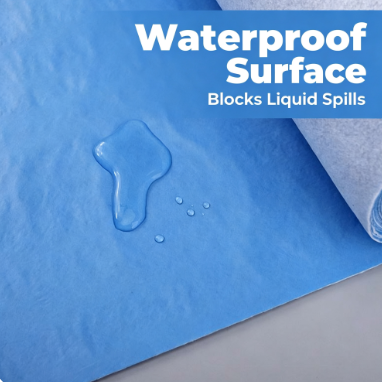 Waterproof Anti Slip Painter Floor Protection Fleece Roll